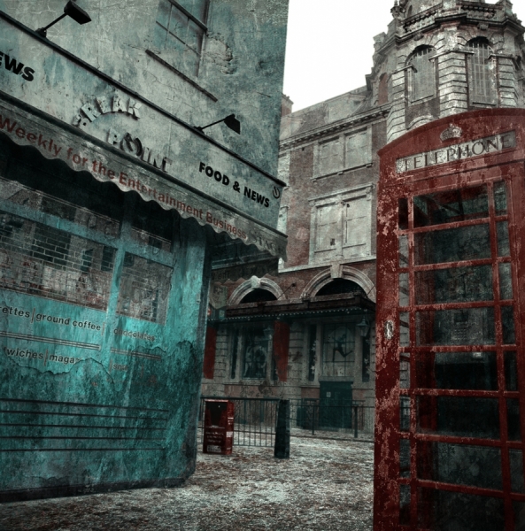 Photograph Al Lapkovsky London Ghost City on One Eyeland